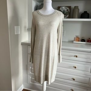 NWT Banana Republic Ruffle-cuff Wool & Cashmere Sweater Dress Medium